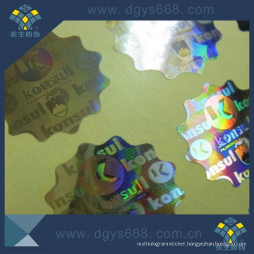 Custom Logo Laser Sticker Printing